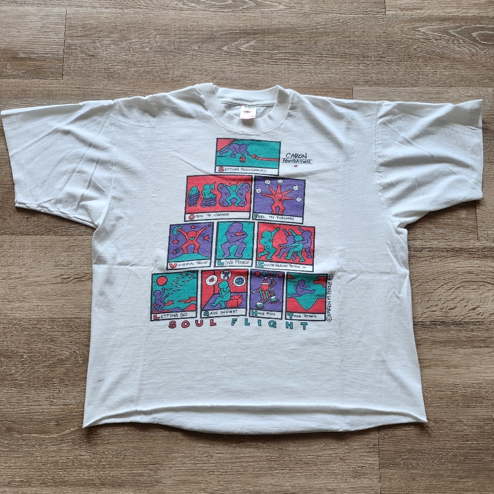 90s Caron Foundation Soul Flight Rehab Tshirt